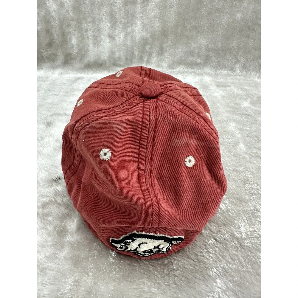 Tail Gate'n‎ Gear Arkansas Razorbacks Red Retro Baseball Cap Hat – Pre-Owned - Picture 3 of 13